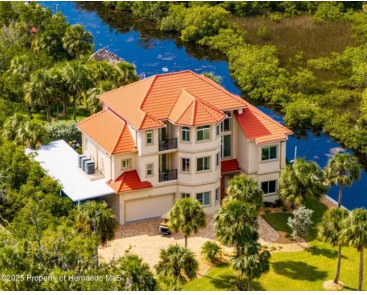 The estate from above